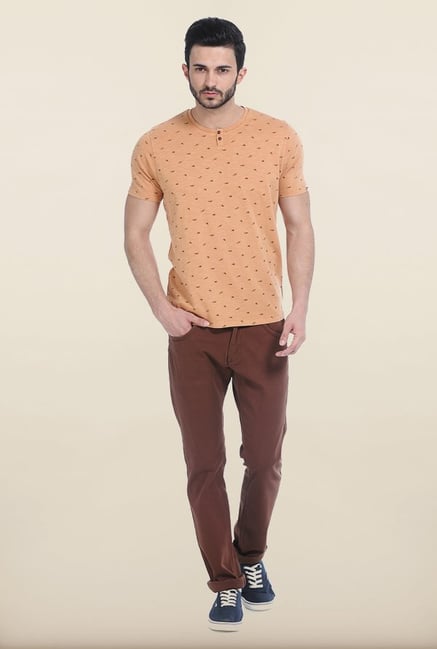 Basics Skinny Fit Cappuccino Ladder Twill Stretch Trouser Basics Skinny Fit Cappuccino Ladder Twill Stretch Trouser