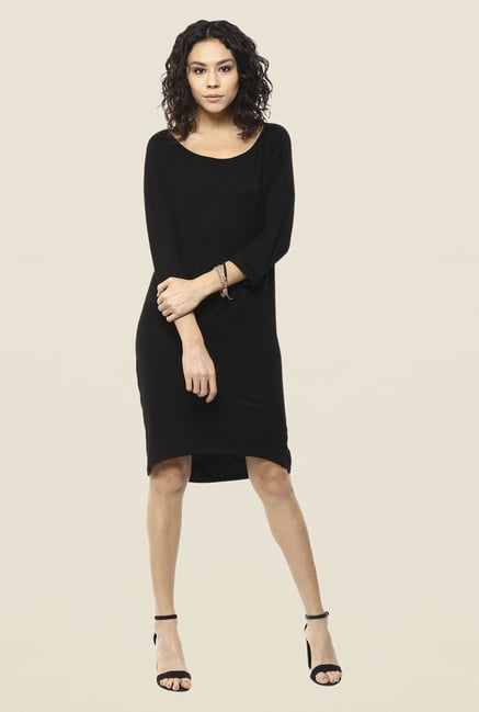 Femella Black Shift Dress Femella Black Shift Dress