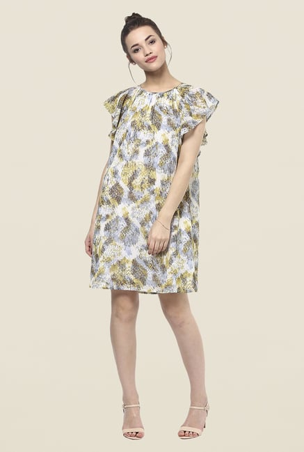 Femella Multicolor Shift Dress Femella Multicolor Shift Dress