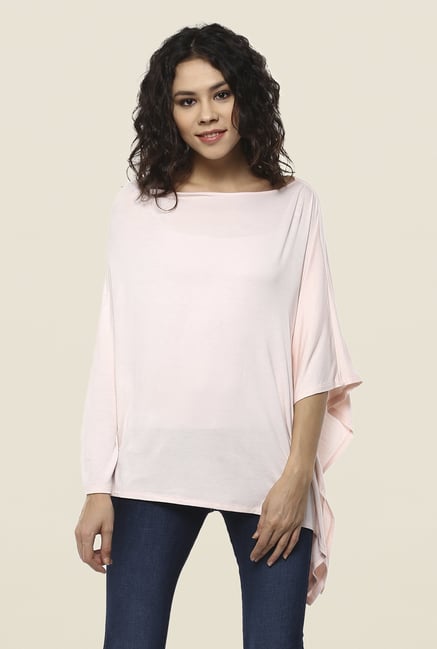 Femella Light pink Solid Top Femella Light pink Solid Top