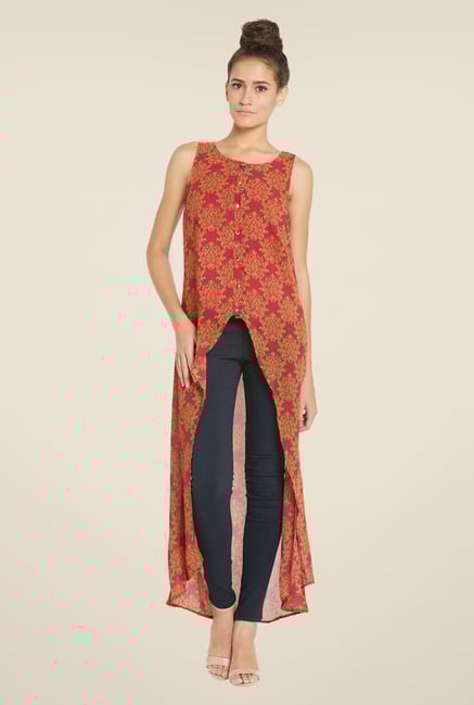 Globus Pink Printed Kurti Globus Pink Printed Kurti