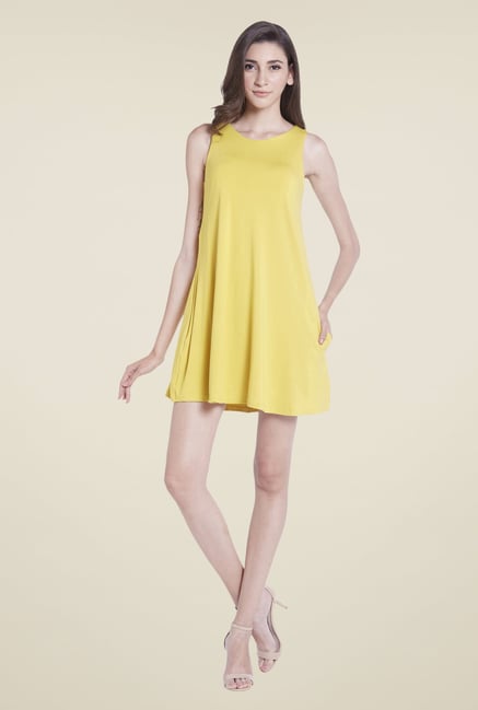 Globus Yellow Shift Dress Globus Yellow Shift Dress