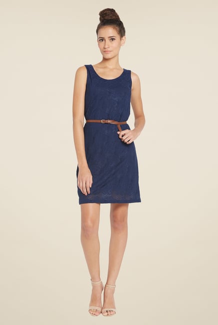 Globus Navy Shift Dress Globus Navy Shift Dress