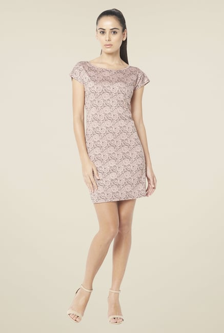 Globus Peach Lace Dress Globus Peach Lace Dress