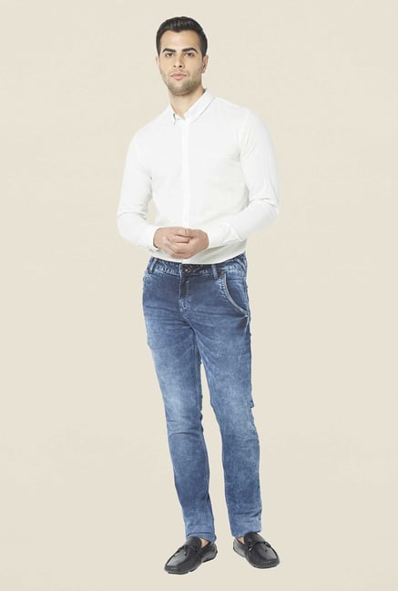 Globus Blue Acid Wash Jeans Globus Blue Acid Wash Jeans