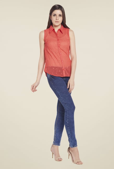 Globus Coral Embroidered Shirt Globus Coral Embroidered Shirt