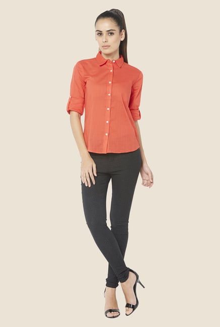 Globus Coral Solid Shirt Globus Coral Solid Shirt