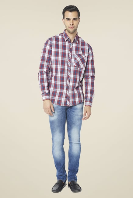 Globus Red & Blue Checked Shirt Globus Red & Blue Checked Shirt