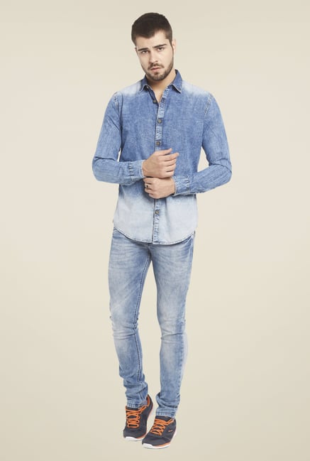 Globus Graded Blue Shirt Globus Graded Blue Shirt