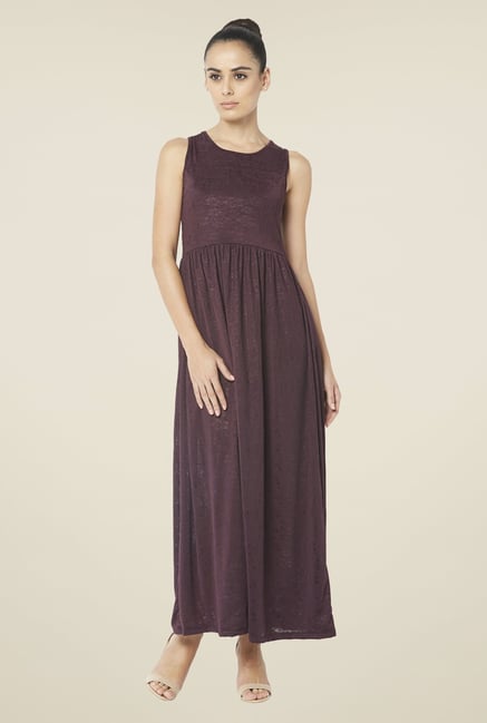 Globus Wine Maxi Dress Globus Wine Maxi Dress