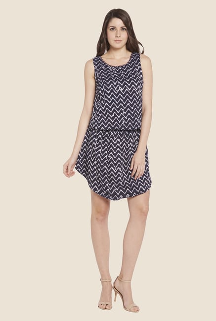 Globus Indigo Printed Dress Globus Indigo Printed Dress