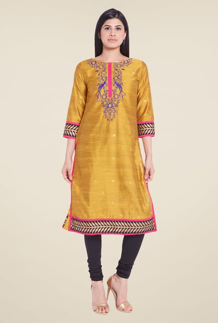 Globus Black Solid Churidar Globus Black Solid Churidar