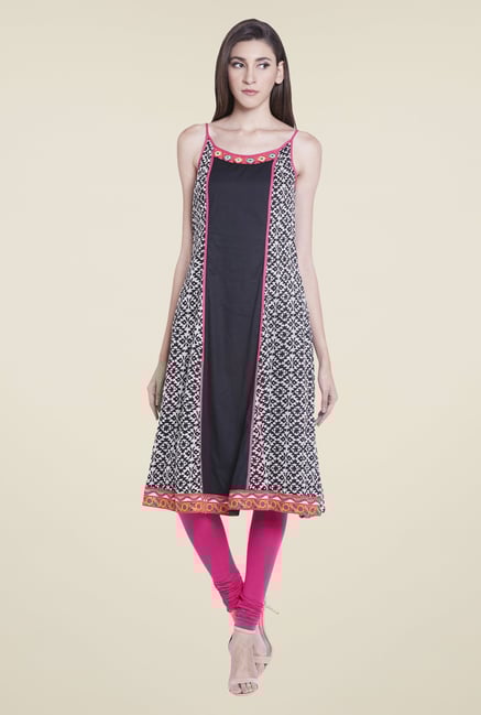 Globus Pink Solid Churidar Globus Pink Solid Churidar