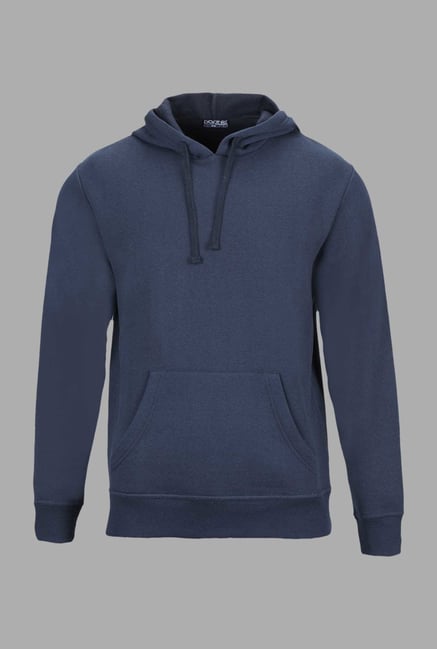 Doone Navy Solid Training Hoodie Doone Navy Solid Training Hoodie