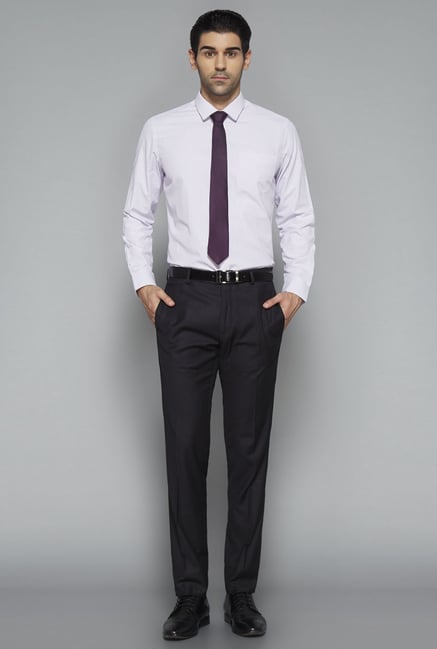 Weststreet by Westside White Checks Shirt Weststreet by Westside White Checks Shirt