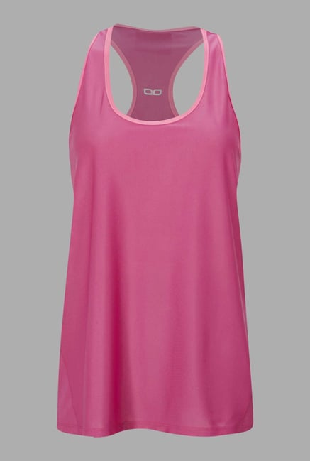 Doone Pink Solid Training Singlet Doone Pink Solid Training Singlet
