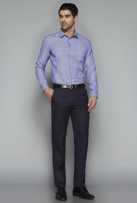 Weststreet by Westside Blue Striped Shirt Weststreet by Westside Blue Striped Shirt
