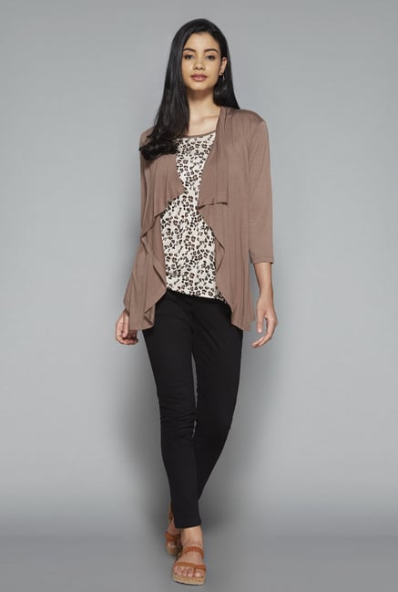 LOV by Westside White Printed Zola Top LOV by Westside White Printed Zola Top