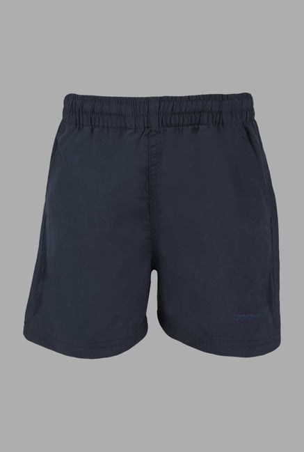 Doone Navy Solid Training Shorts Doone Navy Solid Training Shorts