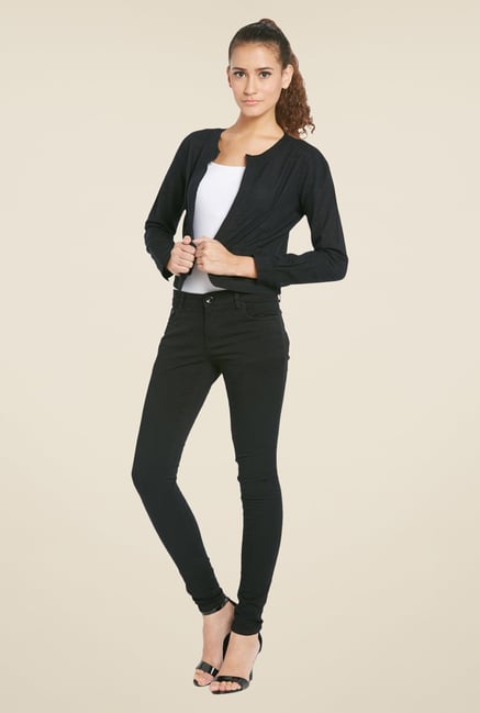 Globus Black Solid Jacket Globus Black Solid Jacket