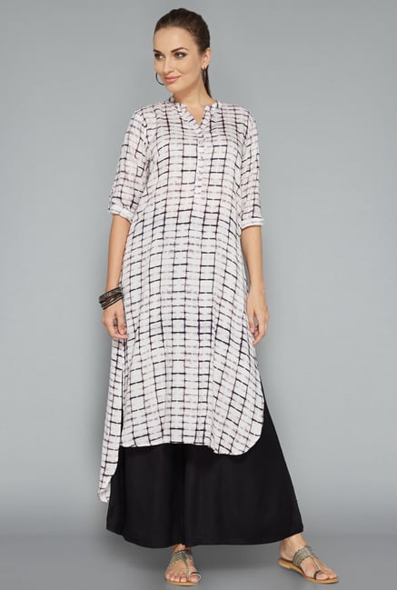Utsa by Westside Off White Printed Kurta Utsa by Westside Off White Printed Kurta