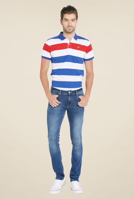 Globus Blue Skinny Fit Denim Jeans Globus Blue Skinny Fit Denim Jeans