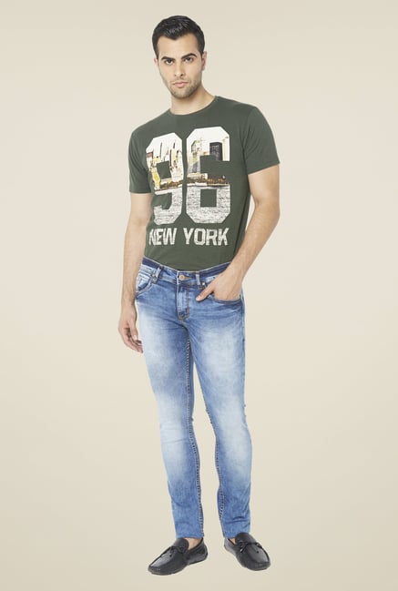 Globus Blue Heavy Wash Regular Denim Jeans Globus Blue Heavy Wash Regular Denim Jeans