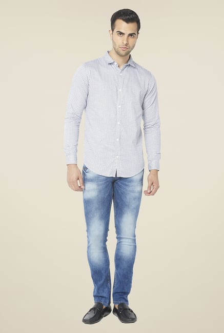 Globus Grey Checked Shirt Globus Grey Checked Shirt