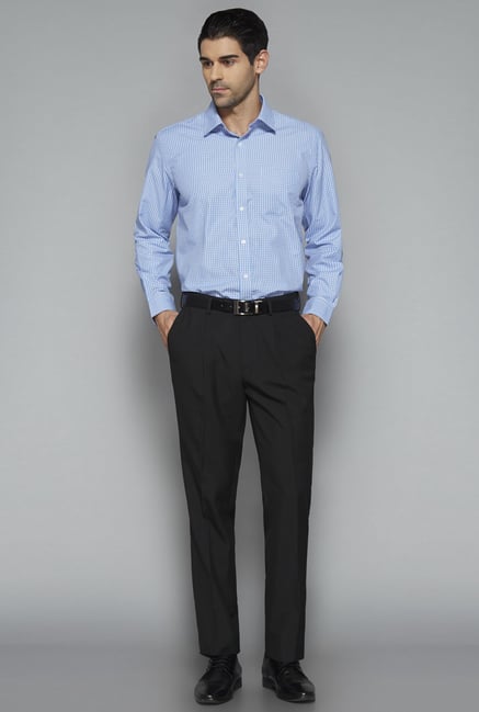 Weststreet by Westside Blue Checks Shirt Weststreet by Westside Blue Checks Shirt