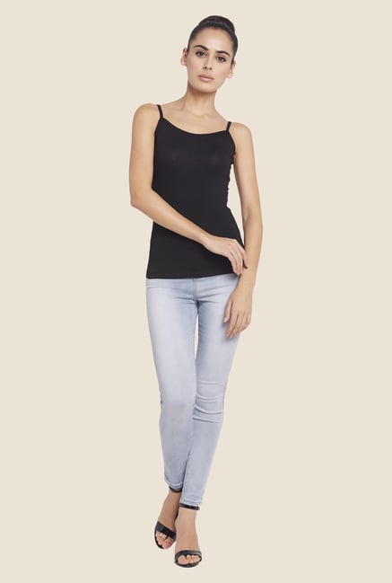 Globus Black Solid Camisole Globus Black Solid Camisole