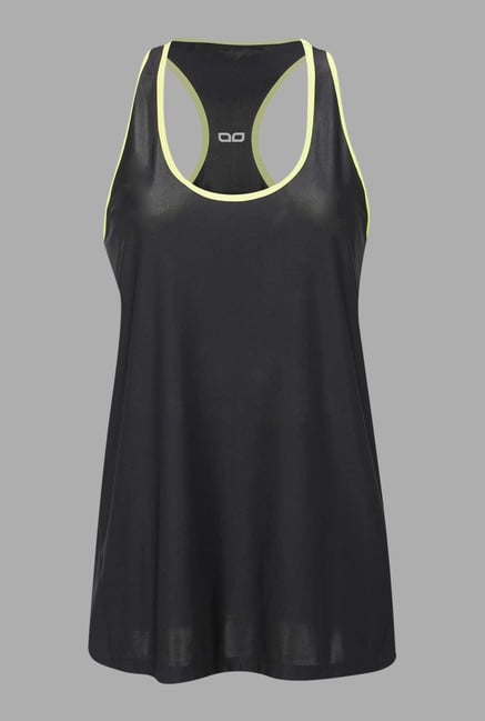 Doone Black Solid Training Singlet Doone Black Solid Training Singlet