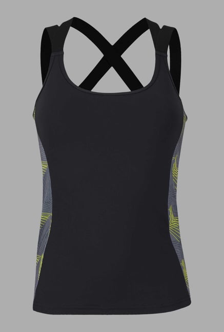 Doone Black Solid Training Singlet Doone Black Solid Training Singlet