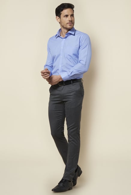 Zudio Blue Checks Shirt Zudio Blue Checks Shirt