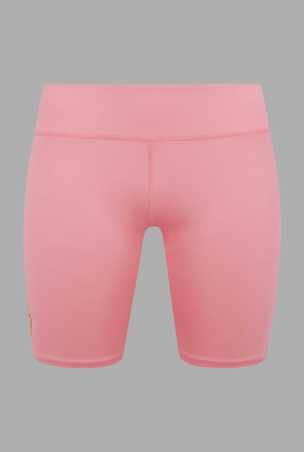 Outpace Coral Solid Running Shorts Outpace Coral Solid Running Shorts
