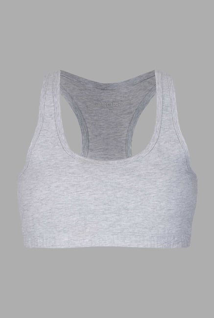 Doone Grey Solid Training Top Doone Grey Solid Training Top