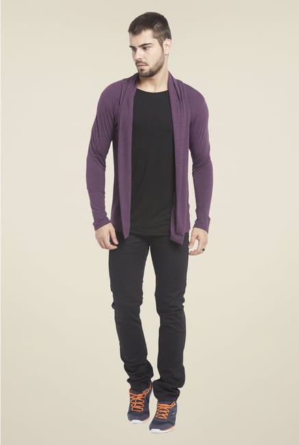 Globus Purple Solid Sweatshirt Globus Purple Solid Sweatshirt