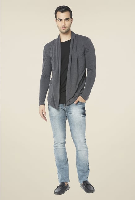 Globus Grey Solid Sweatshirt Globus Grey Solid Sweatshirt