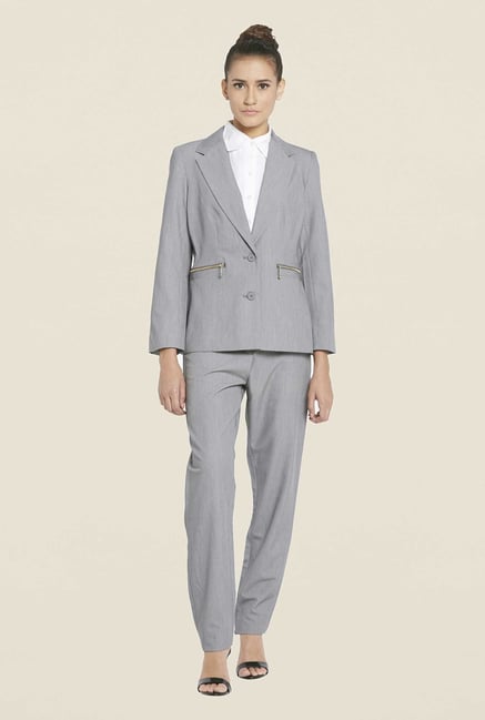Globus Gary Solid Polyester Blazer Globus Gary Solid Polyester Blazer