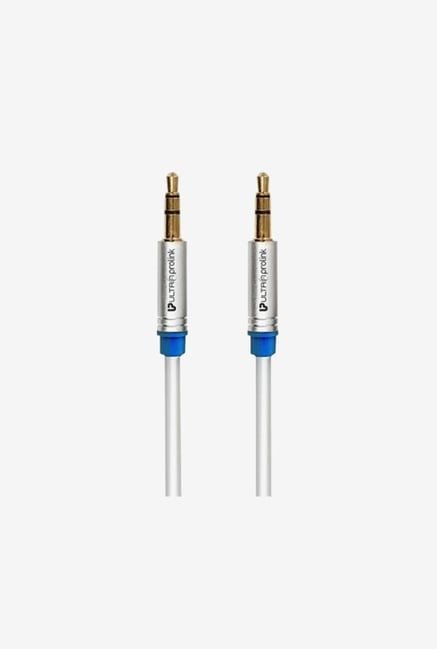 ULTRAPROLINK UL107WHT-0150 1.5 mm Audio Cable (White) ULTRAPROLINK UL107WHT-0150 1.5 mm Audio Cable (White)
