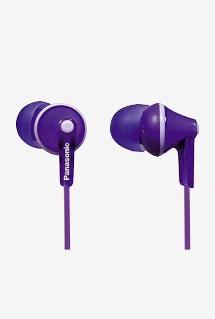 Panasonic RP-HJE125E-V In The Ear Headphones (Violet) Panasonic RP-HJE125E-V In The Ear Headphones (Violet)