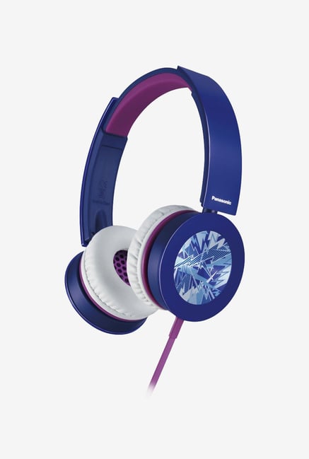 Panasonic RP-HXS400E-A On The Ear Headphones (Blue) Panasonic RP-HXS400E-A On The Ear Headphones (Blue)
