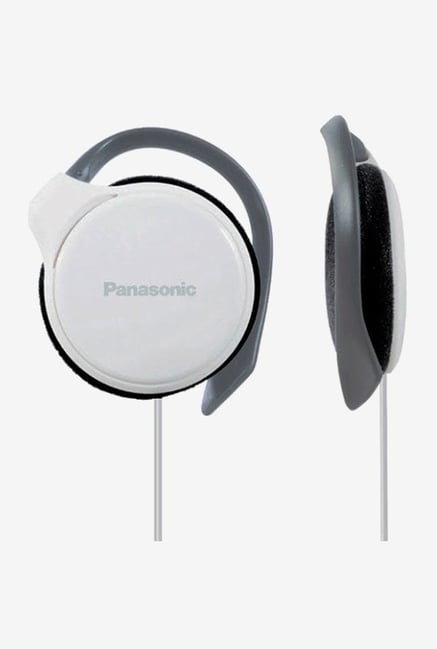 Panasonic RP-HS46 On The Ear Headphones (White) Panasonic RP-HS46 On The Ear Headphones (White)