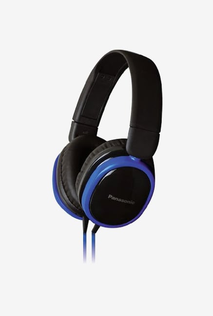 Panasonic RP-HX250ME-A Over The Ear Headphones (Blue) Panasonic RP-HX250ME-A Over The Ear Headphones (Blue)