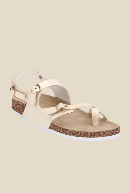 Yepme Beige Back Strap Sandals Yepme Beige Back Strap Sandals