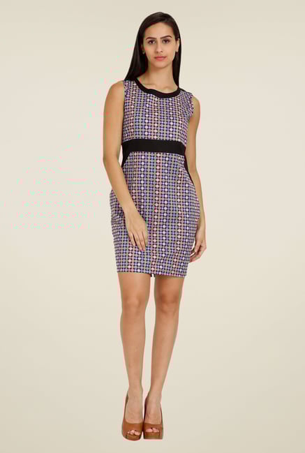 Forever Fashion Multicolor Printed Dress Forever Fashion Multicolor Printed Dress