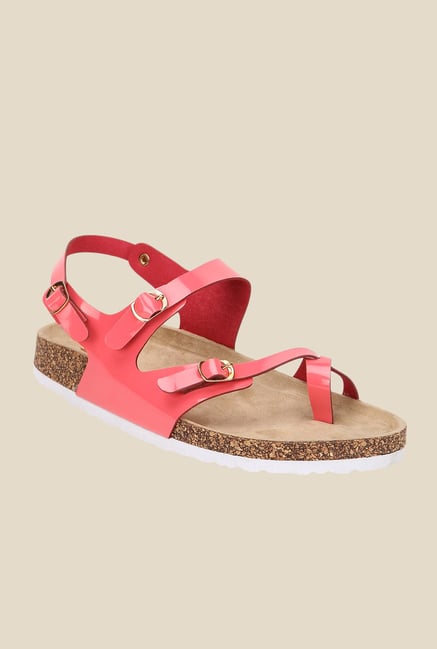 Yepme Pink Back Strap Sandals Yepme Pink Back Strap Sandals