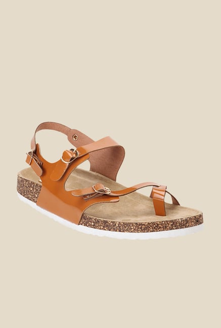 Yepme Brown Back Strap Sandals Yepme Brown Back Strap Sandals