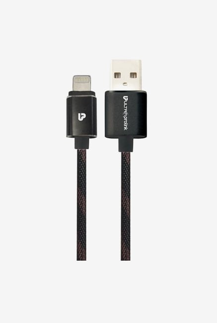ULTRAPROLINK UL0035-0200 2M Lightning Cable (Black) ULTRAPROLINK UL0035-0200 2M Lightning Cable (Black)