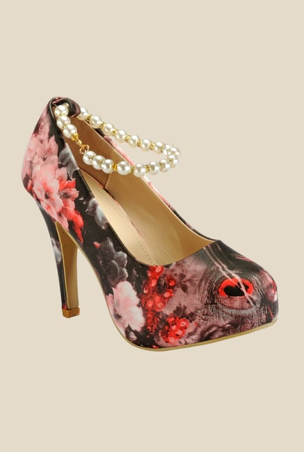 Yepme Black & Red Stiletto Pumps Yepme Black & Red Stiletto Pumps