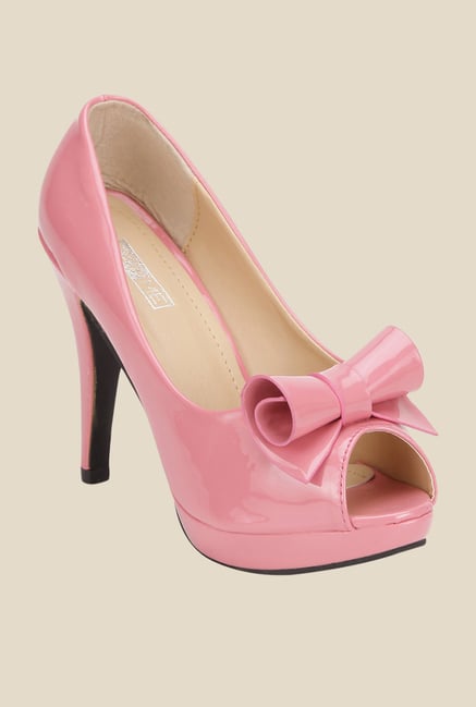 Yepme Pink Peeptoe Stilettos Yepme Pink Peeptoe Stilettos